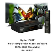 KOQIT H.265 HD DVB-S/S2 FTA Digital Satellite Receiver, Free to Air HEVC USB WiFi TV Sat Decoder, Supports Intelsat Galaxy 19, MeeCast TV Stick Sat to IP