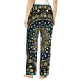 thumbnail image 3 of Balery Dot Mandala print Women's Pajama Pants,Ultra Lightweight Pjs,Lounge Pant-X-Large, 3 of 9