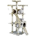 thumbnail image 2 of Go Pet Club F2085 72 in. Cat Tree Condo House Furniture, Paw Print, 2 of 4