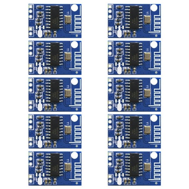 Módulo Bluetooth CA-6928 de 10 piezas, módulo de audio Bluetooth de 5 V y 5,0 BT, módulo amplificador de audio para altavoz Bluetooth, placa B