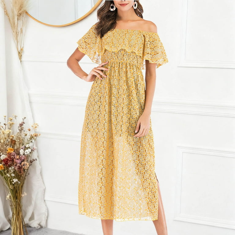 dress for women mid length Adrianna Papell One-shoulder Bow-accent Midi Dress