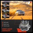 thumbnail image 5 of A-Premium 2 x Rear Wheel Bearing and Hub Assembly with ABS & 6-Lug Compatible with Nissan Armada 2017-2020 & Infiniti QX80 2014-2022, QX56 2011-2013, 5 of 6