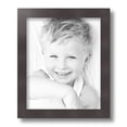 thumbnail image 2 of ArtToFrames 8" x 11" Sloped Dark Walnut Picture Frame, 8.5x11 inch Brown Wood Poster Frame (WOM-4820), 5 Pack, 2 of 7
