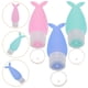 thumbnail image 3 of 3 botellas de gel de ducha con forma de cola de pez, rellenables, para champú y líquidos de viaje, 90 ml (rosa, azul y verde claro)., 3 of 6