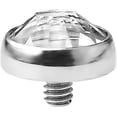 thumbnail image 2 of Luxe Modz Dermal Piercing Kits for All Piercings 14G Dermal Tops 4mm CZ Dermal Base 2mm Raise MicroDermal Anchor Tube Insertion Hemostat Forceps 6" Dermal Punch 2mm Surface Skin Piercing Jewelry, 2 of 5