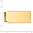 thumbnail image 4 of 14K Yellow Gold Men's High Polish Money Clip (55 X 26) Made In United States mc78a, 4 of 6