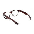thumbnail image 4 of 2 Pairs of Oversized Square Classic Tortoiseshell Reading Glasses +3.50 Spring Hinge Ultralight Plastic Readers 3.50, 4 of 4
