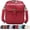 Burgundy, variant on Sculpture Crossbody Leather Bag, Urvashi Crossbody Leather Bag, Anti Theft Shoulder Bags Built In Wallet with Card Slots