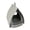 Grey, variant on Hut Shaped Hanging Bird Feeder Weatherproof Wild Bird Feeder With Hook Open Design For Garden Balcony(Pink-13.5Cm)