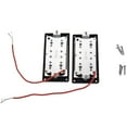 thumbnail image 4 of 1set of 2 Faced Humbucker Double Coil Pickups Electric Guitar, 4 of 8