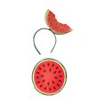 thumbnail image 3 of Disfraz de fruta de poliéster con diadema para actividades, escenario, accesorios de fotografía y festivales. Sandía tamaño infantil, 3 of 9