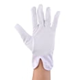 thumbnail image 4 of 1 Par de Guantes de Snooker Sunnimix Blanco Guantes de árbitro, 4 of 8