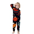thumbnail image 3 of SwiftWear Family Matching Pajamas Christmas Pjs One Piece Hooded Jumpsuits Cute Xmas Tree Print Pjs Comfy Jammies, 3 of 7