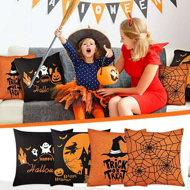 Halloween top pillows walmart