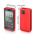 thumbnail image 2 of ANENG Touch Screen Digital Voltage Multimeter Tester Overload Protection 9999 with Flashlight Automatic Off Voltmeter Resistance Tester Overload Protection Red, 2 of 9