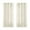 White 2, variant on Linen Sheer Curtain Panels 63 Inch Length, 2 Panels Set, Light Filtering Semi-Sheer Living Room Bedroom Curtains in Silver Grey,132X160cm