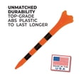 thumbnail image 2 of Pride Golf Tee Standard 2-3/4"" Pride Performance Golf Tee Rayas 100 Unidades Naranja Cítrico, 2 of 5