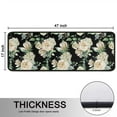 thumbnail image 5 of Kitchen Rugs Sets Of 2,Pioneer Flower Floral Print Pattern Anti Fatigue Kitchen Mat Rugs Non Slip Washable,Decorative Kitchen Floor Mats for Kitchen,Sink,Laundry,17"x47"+17"x47", 5 of 5