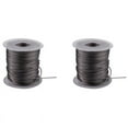 thumbnail image 1 of 2X Hoisting Lifting 7X7 1mm Dia Stainless Steel Flexible Wire Rope 177Ft, 1 of 8