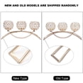 thumbnail image 2 of 3 Arms&nbsp;European Classic Arch Iron Crystal Ball Romantic Candlelight Dinner Candlestick(Gold), 2 of 5