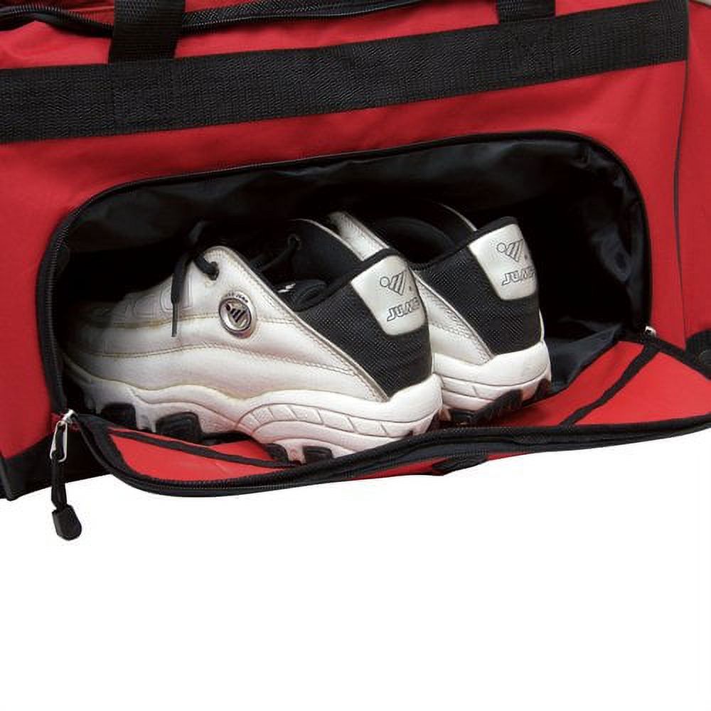 Protege 24" duffel with wet/shoe pocket and shoulder strap - Red - image 2 of 4