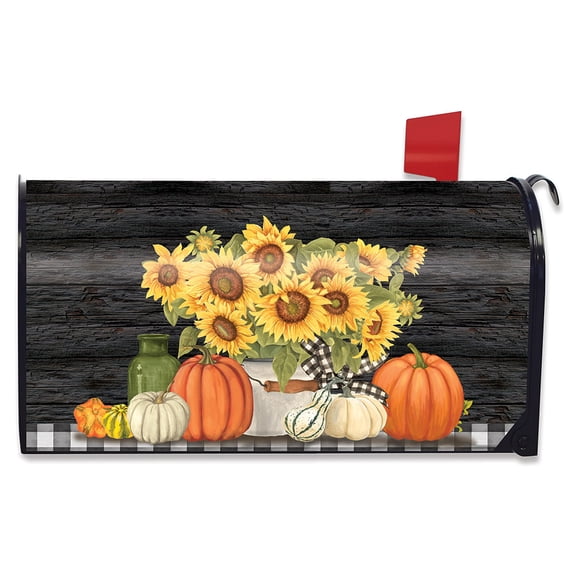 Briarwood Lane Fall's Glory Floral Mailbox Cover