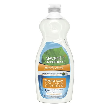 UPC 732913229239 product image for Seventh Generation Purely Clean Dish Liquid Soap Lemon & Tea Tree, 22 fl oz | upcitemdb.com