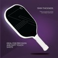 thumbnail image 5 of Eastern Carbon Fibre Pickleball Paddle, Polypropylene Honeycomb Core | 19 Mm Thickness, Premium Grip Precision & Control | Beginner To Advanced, 2 Paddels + 4 Ball + Bag, 5 of 5