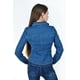 thumbnail image 3 of Camisa denim entallada Roman Fashion /Juvenil, 57331 (Azul medio) azul M, 3 of 5