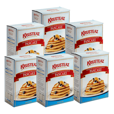 Krusteaz Professional 5 lbs/2.26 kgs Country-Style Multigrain Pancake Mix - 6/Case