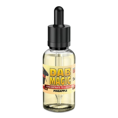 The Vape Co. DAB Magic Concentrate to Liquid Mix (Pineapple Flavor, (Best Vape Flavor Concentrates)