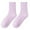 Purple-693, variant on Thermal Socks for Women and Young Age, Winter Wool Blend Thermal Insulated Socks, Medium Length with Self-heating Tech for Cold Weather, Cozy Non-slip Floor Socks for Indoor and Outdoor