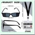 thumbnail image 3 of Spy Gear Set: Secret Agent Name Tags, Rear View Mirror Sungles, Detective Gles - Escape Room Party Favors & Supplies - 24 Pcs, 3 of 5