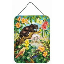 Carolines Treasures PRS4011DS1216 King of the Jungle Wall or Door Hanging Prints 12x16 multicolor