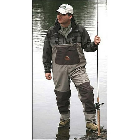 Caddis Mens Stout Beige/Brown Northern Guide Breathable Stockingfoot Waders