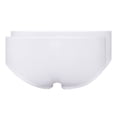 thumbnail image 2 of SKINY bragas de mujer, paquete de 2 - calzoncillos, pantalones, algodón estirado, básico Blanco S (Small), 2 of 6