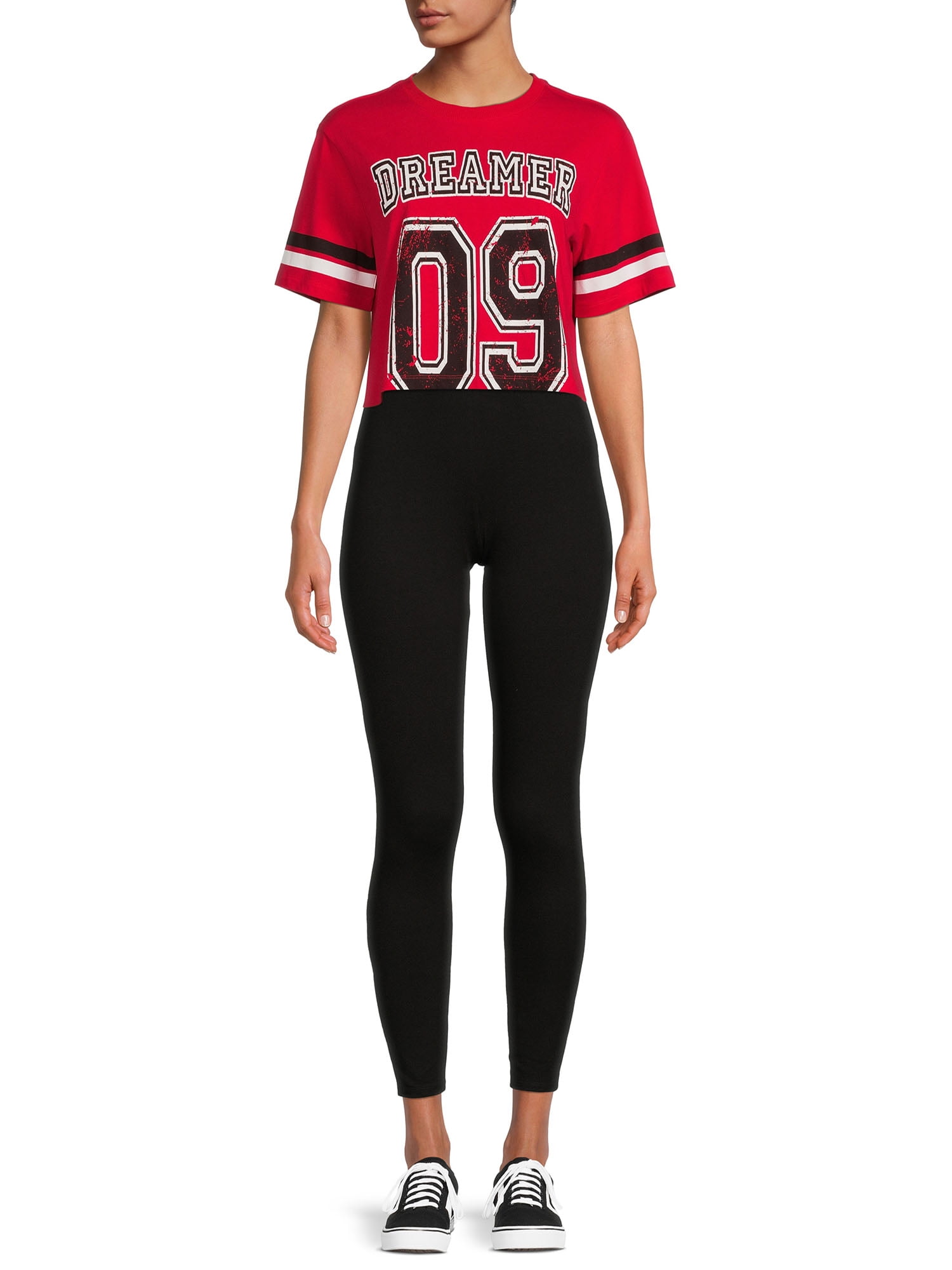 No Boundaries Junior's Ankle Leggings, Sizes S-3XL