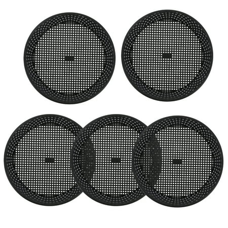 

5pcs Garden Sieves Soil Garden Planting Filter Soil Sieves Garden Tool (Black)