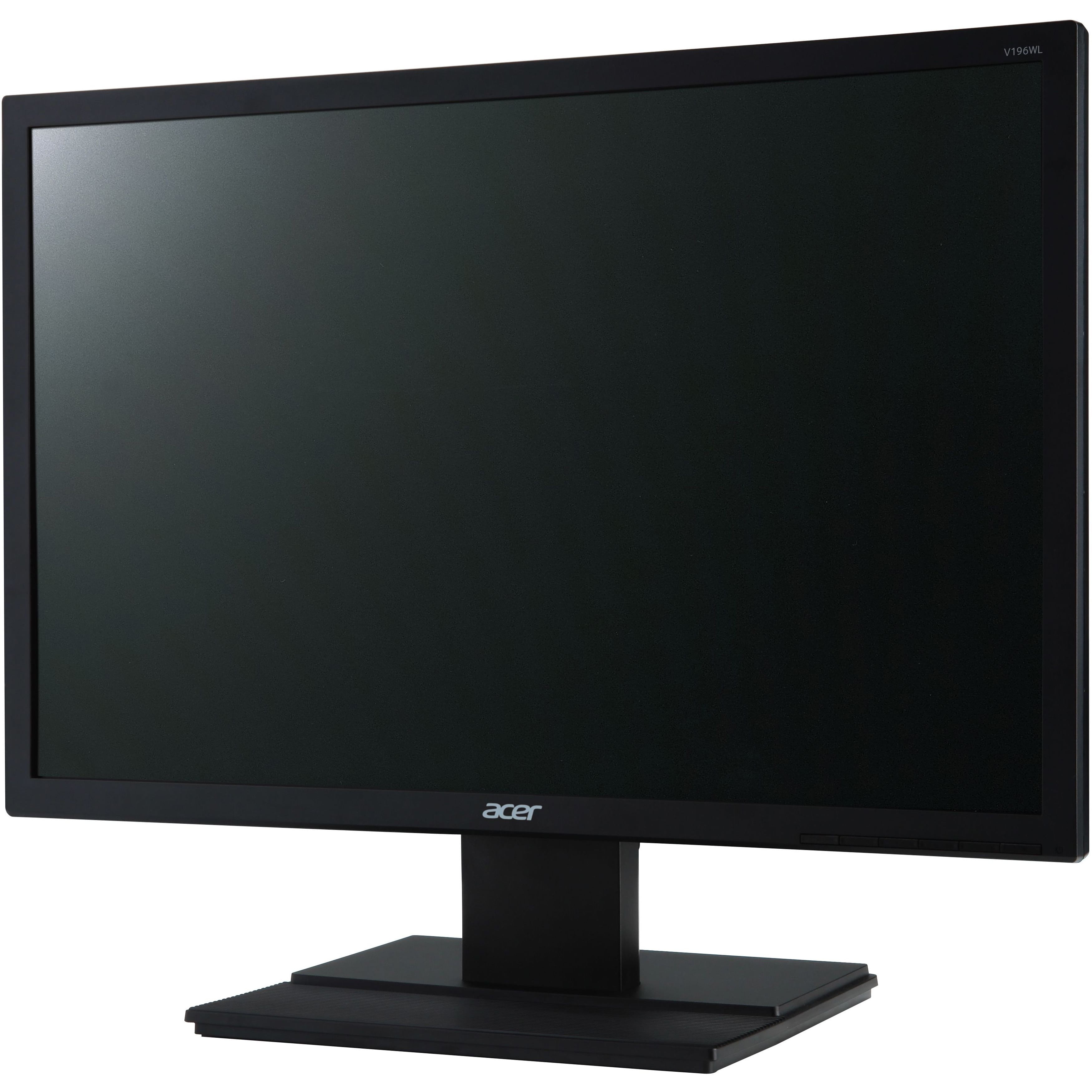 Acer V196WL 19" WXGA+ LED LCD Monitor, 1610, Black