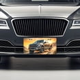thumbnail image 3 of Modern Off-Road Truck Art Metal Novelty License Plate, 3 of 7