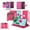 Hot Pink, variant on For Samsung Galaxy S25 /S24 Case, Wallet Cases PU Leather with Credit Card /ID /Cash Holder Slot Dual Flip Book Pouch, Stand and Strap Phone Cover (Hot Pink)