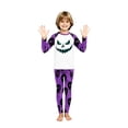 thumbnail image 2 of Halloween Family Pajamas Matching Sets Festival Pjs Matching Sets Long Sleeve Cute Funny Pumpkin Face Ghost 2 Piece Sets Casual Trendy Matching Holiday Pajamas Boy 4-5 Years, 2 of 4