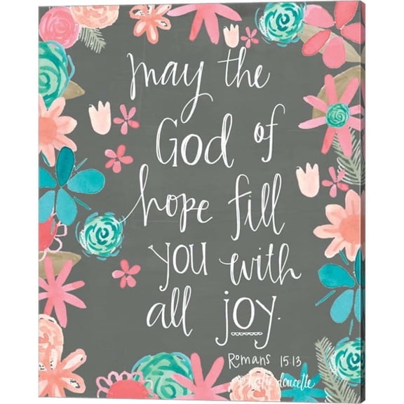 Metaverse Katie Doucette 'Hope of God' Canvas Art