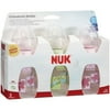 Nuk Orthodontic Slow Flow Silicone 5 Oz Bottles, 3ct