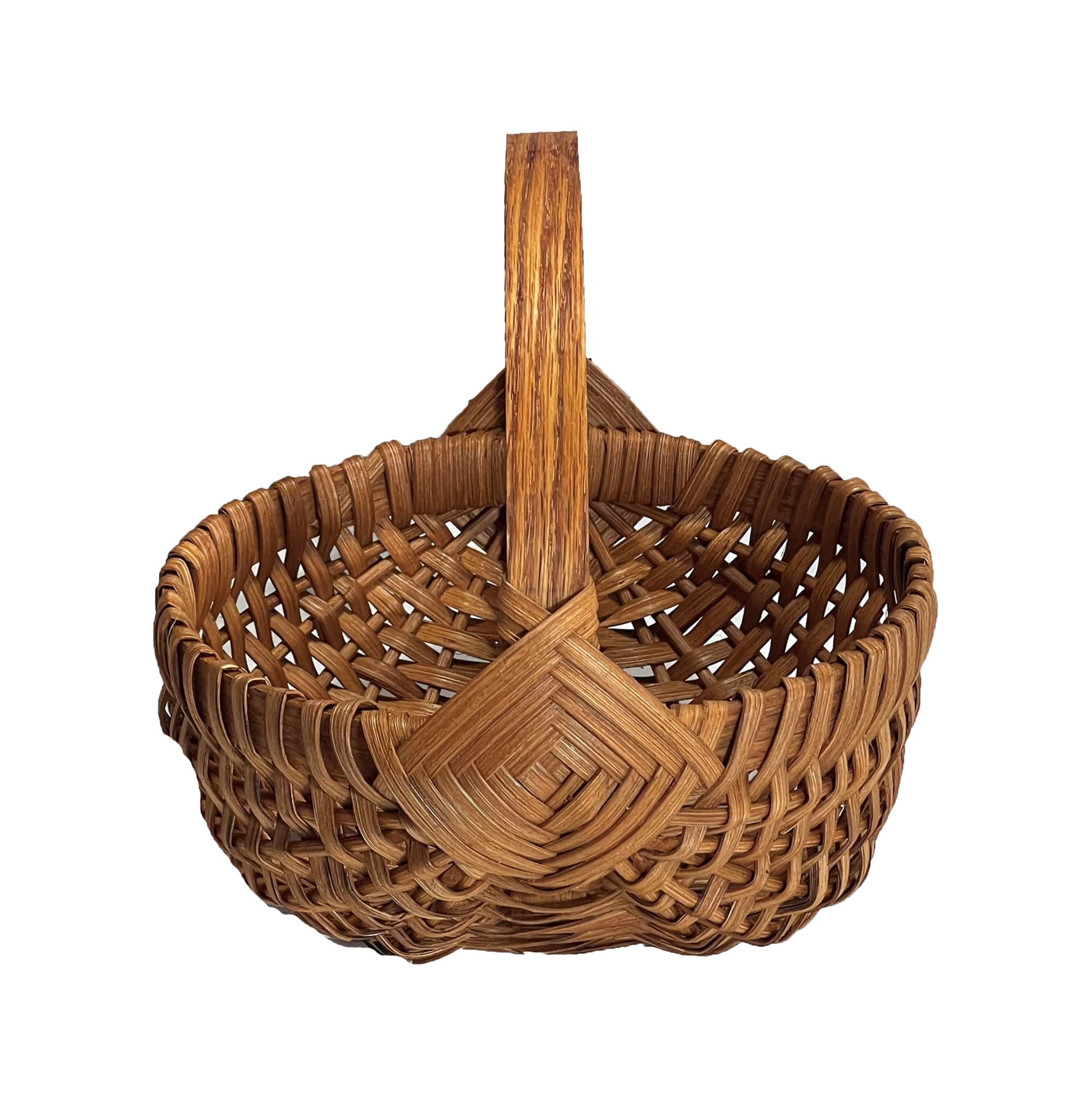 Amish Baskets and Beyond Handmade Small Woven Melon Egg Gathering