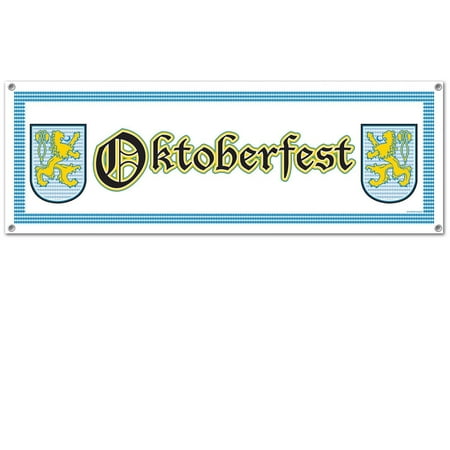 12 Pack Beistle Oktoberfest Sign Banner