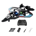 thumbnail image 2 of Avión RC con modo de giro y rotación de 360 ​​grados, caza a reacción, planeador RC para niños y adultos 1 batería, 2 of 8