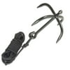 Ultimate Arms Gear Tactical Military Ninja Climbing Grappling Folding Grappling Anchor Hook + 33 Foot Rope Cadet Grappling Rappelling Rapeling Repel Climbing Rope