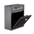 thumbnail image 2 of AdirOffice - Boîte de Collection - Acier Galvanisé 16 gauge - Noir, 2 of 8