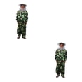 thumbnail image 3 of Guardoinrt Aired Beekeeping Suit Lightweight And Universal For Effective Protection Ventilated Jacket For Beekeeper Easy To green camo XL 2Set, 3 of 6